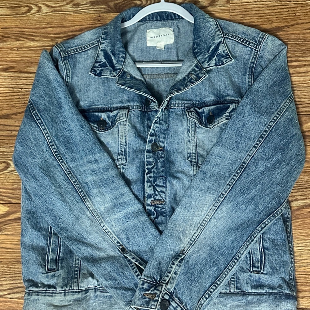 Aeropostale Denim Jacket Size Large